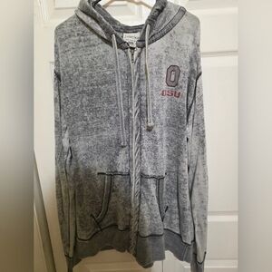 Ohio State Vintage Zip-Up Hoodie